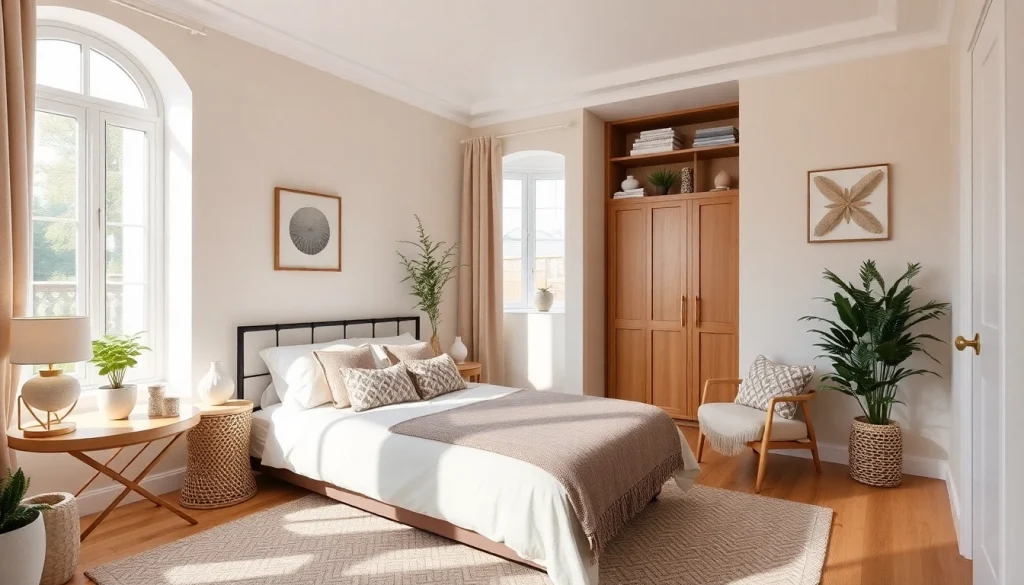 Showcasing an Airbnb property for sale with a cozy bedroom and inviting decor.