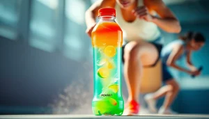 Quench your thirst with a refreshing sportsdrink for optimal hydration during workouts.