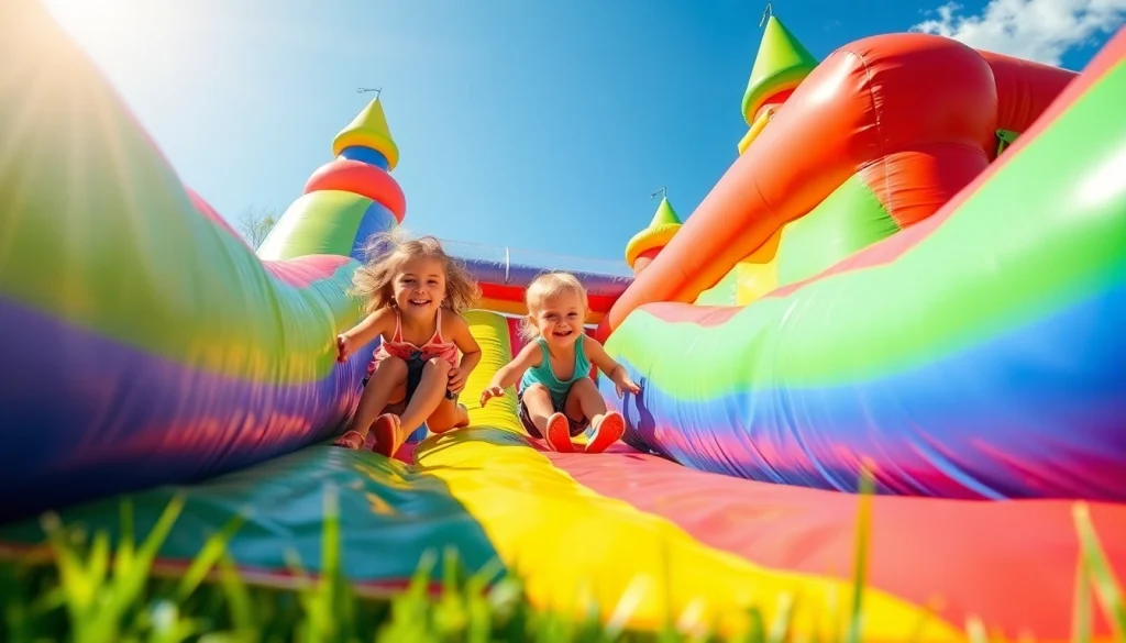 Experience the excitement of our inflatable slide rental for unforgettable outdoor fun.