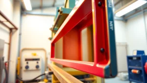 Showcasing precise powder coating Birmingham services on a freshly painted metal frame.