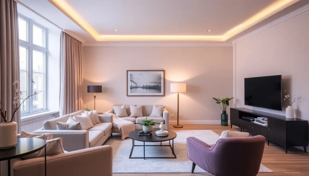 Experience the luxury of Bloomsbury Residences with inviting interiors and warm decor.