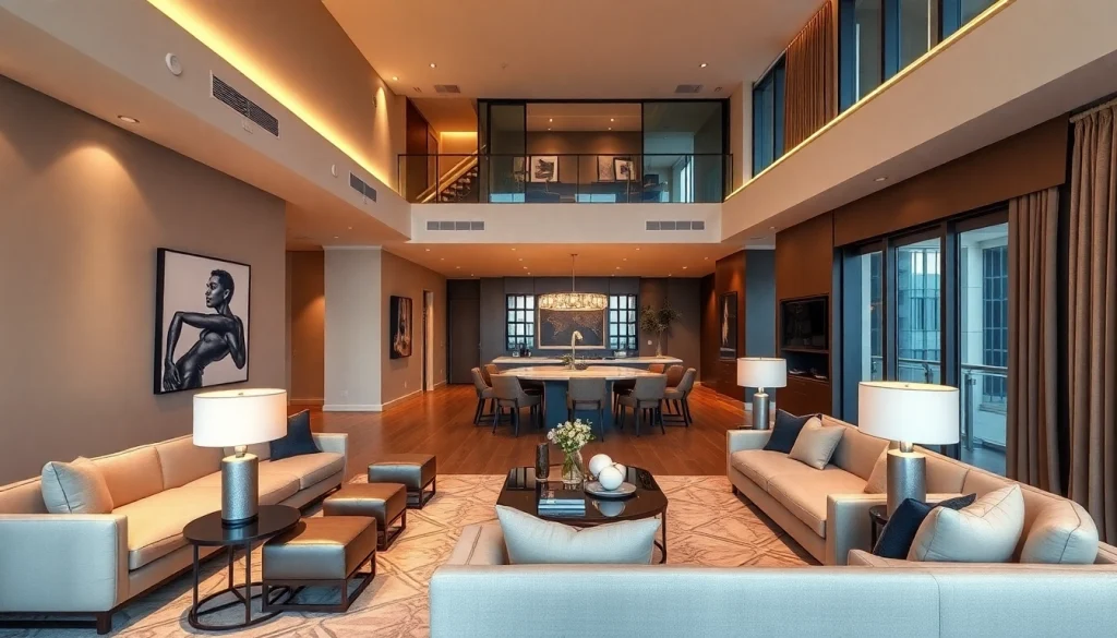 Experience luxury apartments Chicago with stunning interiors showcasing modern elegance and sophisticated decor.