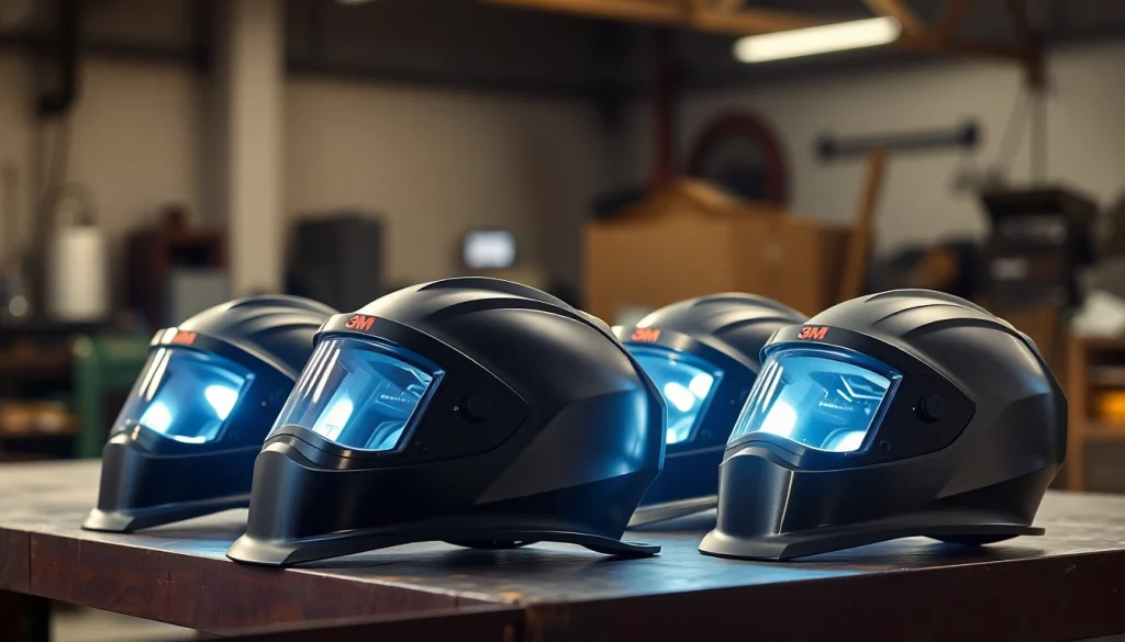 Compare 3M Speedglas welding helmets featuring advanced safety designs and ergonomic features.