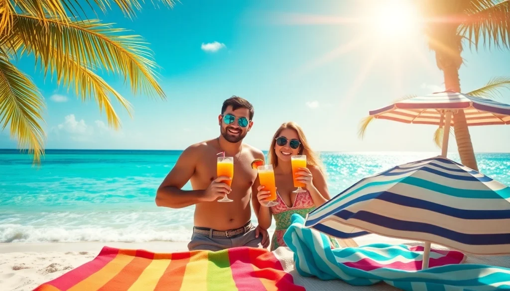 Enjoy a tropical getaway with Livingstone Vacations Bahamas Travel at a beautiful beachside setting.