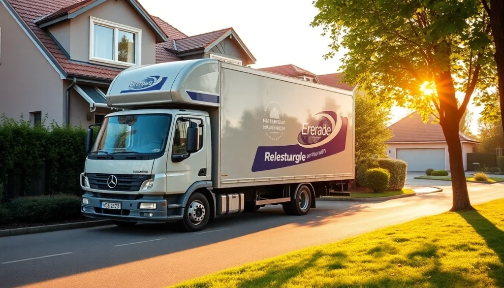 Umzugsfirma Erlangen transporting furniture carefully in a moving truck during a local move.