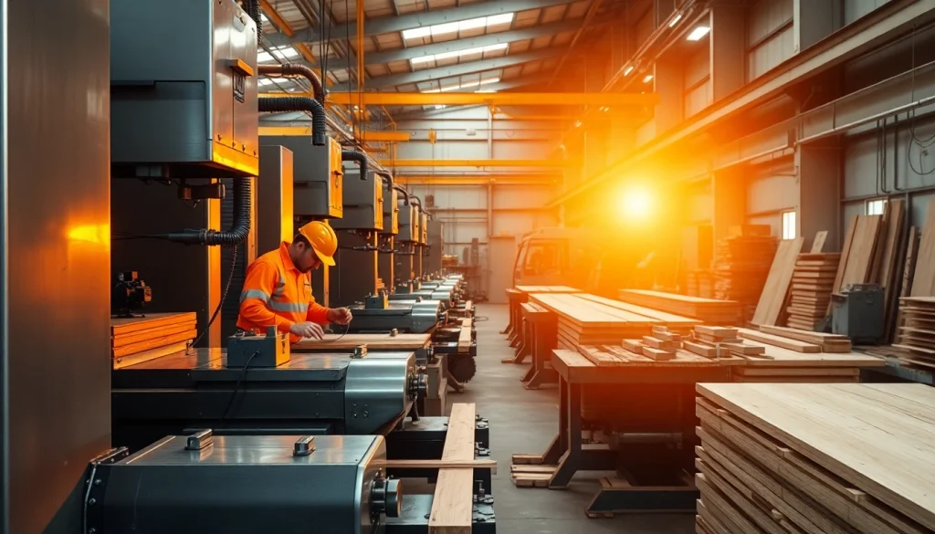 Explore industrial fabrication services in Edmonton, featuring skilled labor and advanced machinery at work.