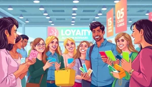 Enhancing customer engagement through innovative Loyalty Plans exemplified in a retail event.