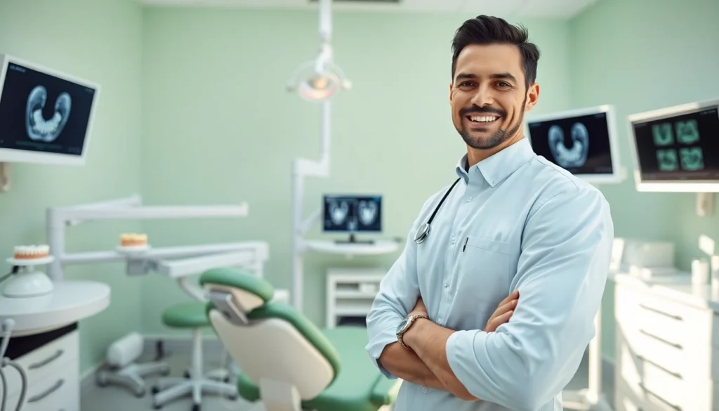 Orthodontist near by me providing care in a modern clinic setting.