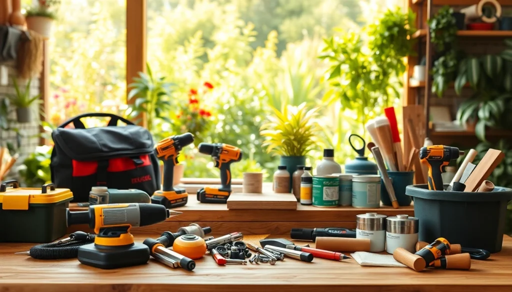 Bereiten Sie sich mit Heimwerkglobal auf Ihre nächsten DIY-Projekte vor, einschließlich Materialien und Werkzeugen.