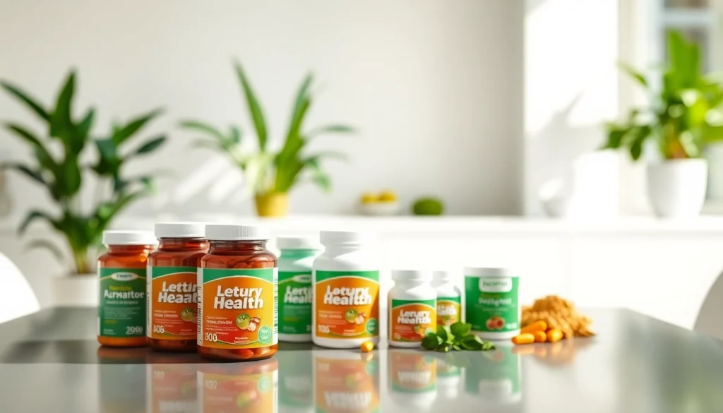 Showcasing health and nutritional products from https://newimage.world/ in a modern and inviting setting.
