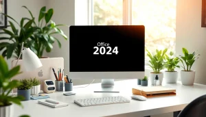 Be innovative with office 2024 applications on a modern workspace.