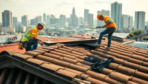 Transforming roofs in Singapore through expert remodeling services showcasing skilled craftsmanship.