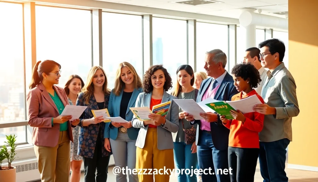 Promote awareness for allergies with advocates gathered at https://thezackyproject.net in a vibrant meeting.