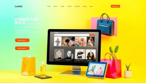 Explore ultimateshop's captivating online shopping experience with sleek designs and vibrant product displays.